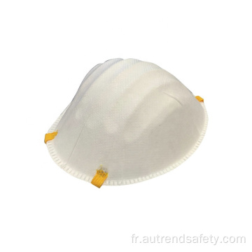 Masque de coupe avec bandeau confortable GB2626-2006 Masque de protection facial en forme de coupe KN95